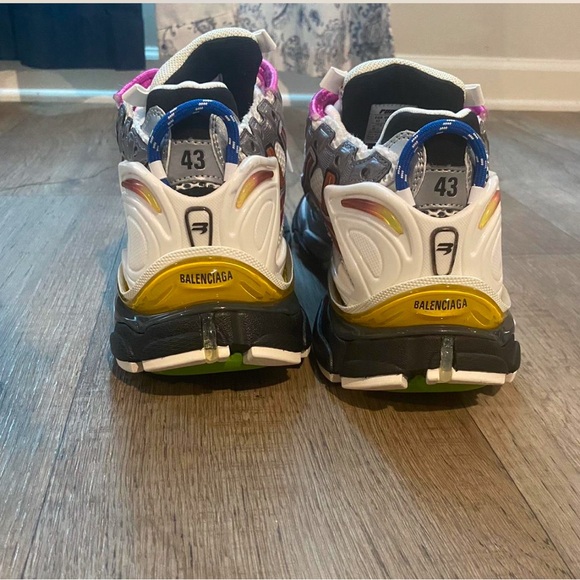 Balenciaga runner multicolor sz 43 men's 10 - Picture 3 of 3